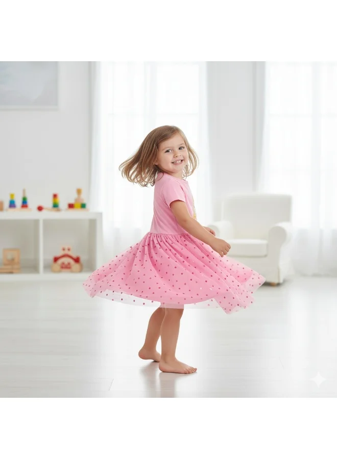 Disney  PRINCESS - GIRL'S TULLE DRESS 100% COTTON | MESH 100% POLYESTER| for Women | Best Price UAE