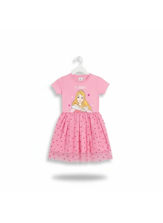 Disney  PRINCESS - GIRL'S TULLE DRESS 100% COTTON | MESH 100% POLYESTER| for Women | Best Price UAE