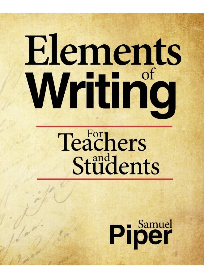 Elements of Writing: For Teachers and Students - Image 1