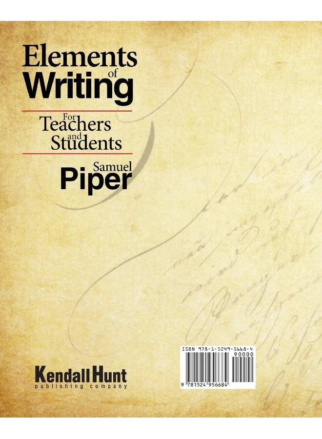 Elements of Writing: For Teachers and Students - Image 2