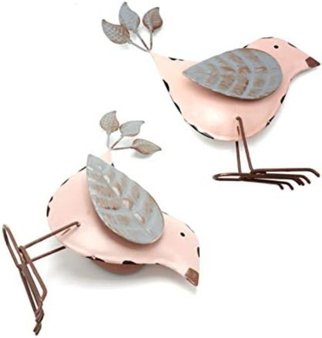 Notakia Small Animal Statues Home Decor Modern Style Birds Decorative Ornaments for Living Room, Bedroom, Office Desktop, Cabinets (Black  2Pcs) - Image 4