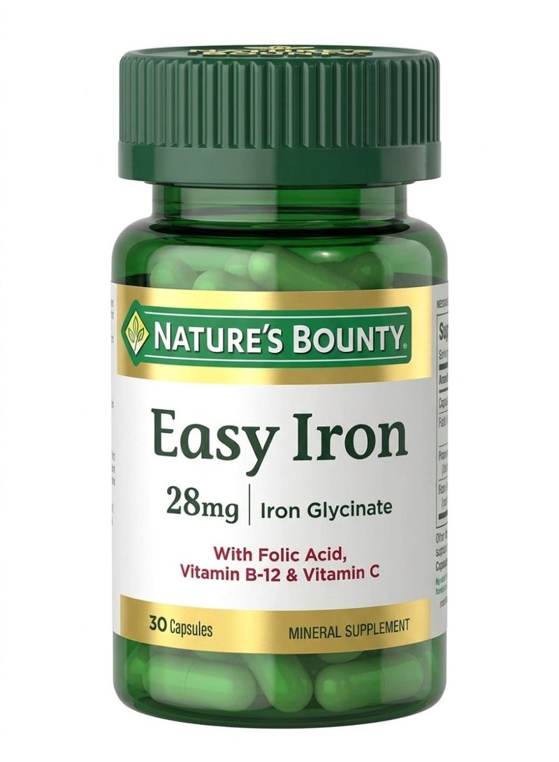 Easy Iron 28Mg - 30 Capsules
