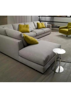 Poppins Home Poppins HOME European Style Hotel l Shaped 3 4 Seaters Sofa Bed Modern Recliner Couch Living Room Home Furniture Sectional Sofa Set  - Image 3