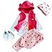 OYESY Reborn Baby Doll Clothes Giraffes Outfit for 1722 Inch Newborn Baby Doll Baby Doll Clothes Accessories fit 1722 Inch Reborn Dolls GirlsBoy Baby Clothing with Shoes - Image 2