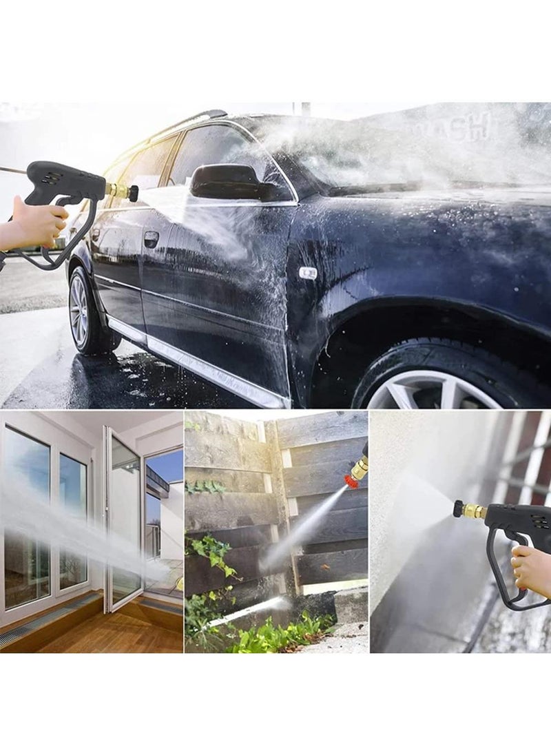 Sweet seven - Comprehensive Pressure Washer Nozzle Tips Set with Holder by 7 Spray Nozzle Tips 1/4 Inch Quick Connect 4000 PSI Durable Plastic Multiple Angles - Image 1