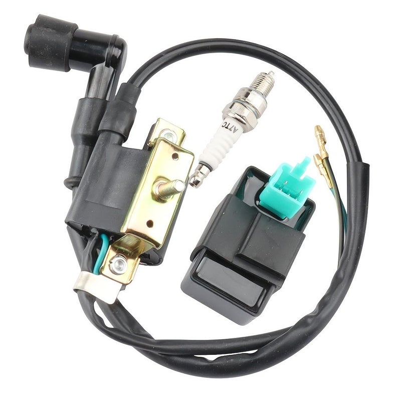 Motorcycle AC CDI Coil Regulator 3pcs Spark Plug Kit 50cc 125cc - Image 5