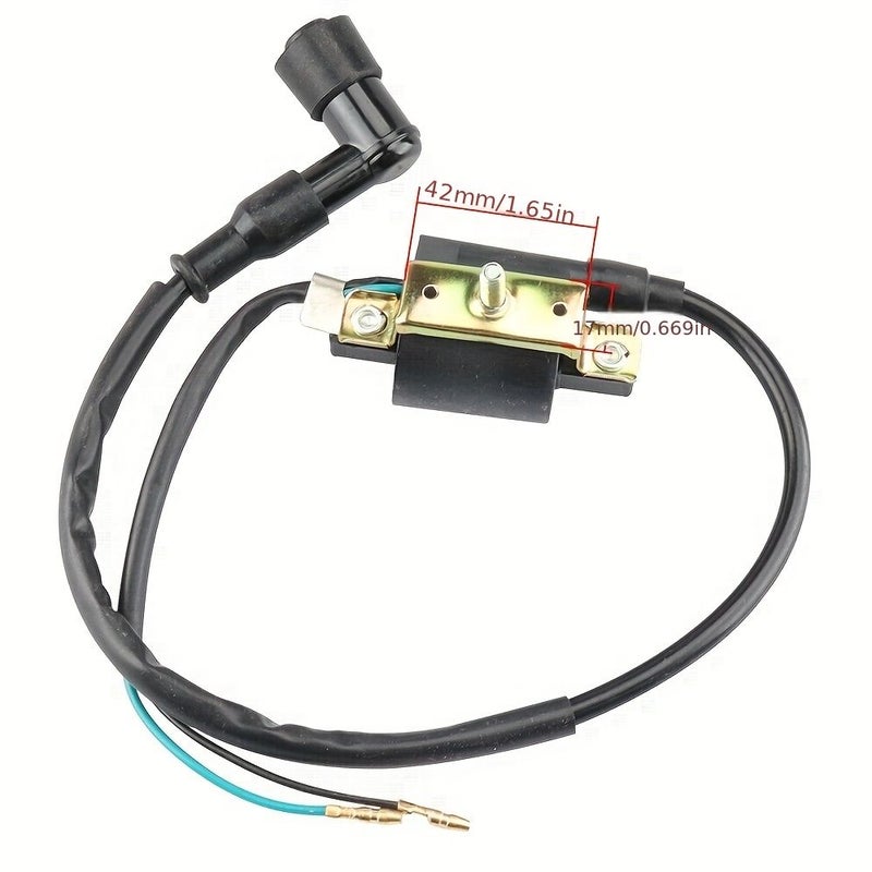 Motorcycle AC CDI Coil Regulator 3pcs Spark Plug Kit 50cc 125cc - Image 1