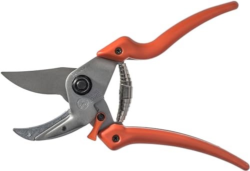 Original LÖWE Profi Anvil Prunner Garden Tools 8.107 with Bypass Geometry | Robust & Sharp Hedge Trimmer | Use as Pruners, Garden Shears, Handheld, Pruning Shears for Gardening | Made in Germany - Image 2
