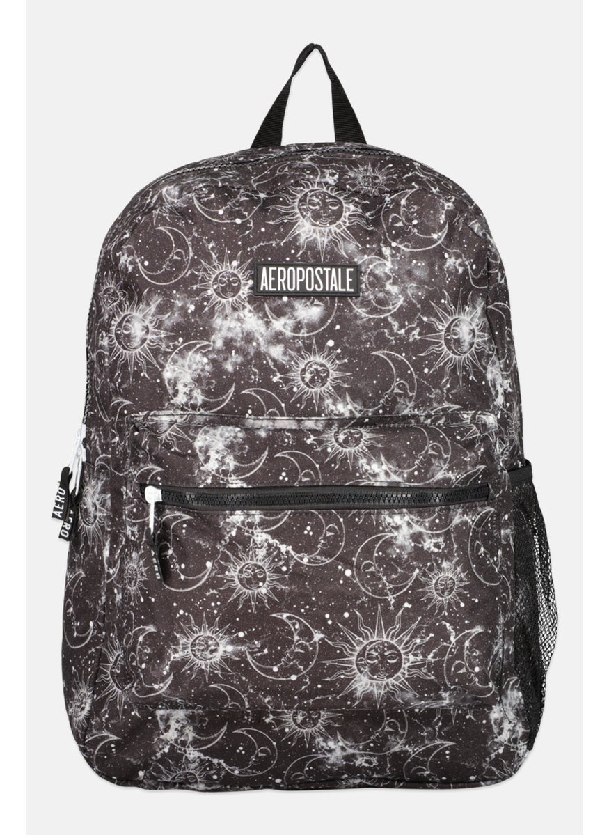 Aeropostale - Women Brand Logo Backpack 41 H x 30 L x 11 W cm, Black Combo - Image 1