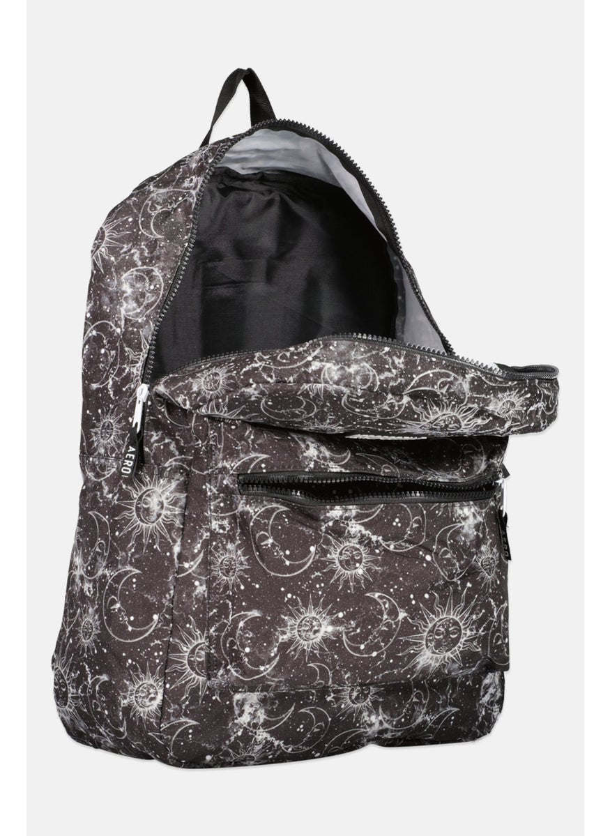 Aeropostale - Women Brand Logo Backpack 41 H x 30 L x 11 W cm, Black Combo - Image 1