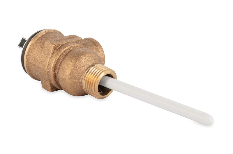 Camco 10423 1/2" Temperature and Pressure Relief Valve with 4" Epoxy-Coated Probe , Brown - Image 3
