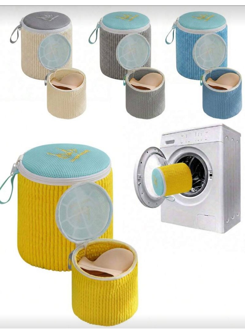 Smart laundry bag for protecting clothes and delicate items – Microfiber mesh material with a secure zipper – Suitable for automatic washing machines – Preserves the shape of clothes and prevents damage - Image 1