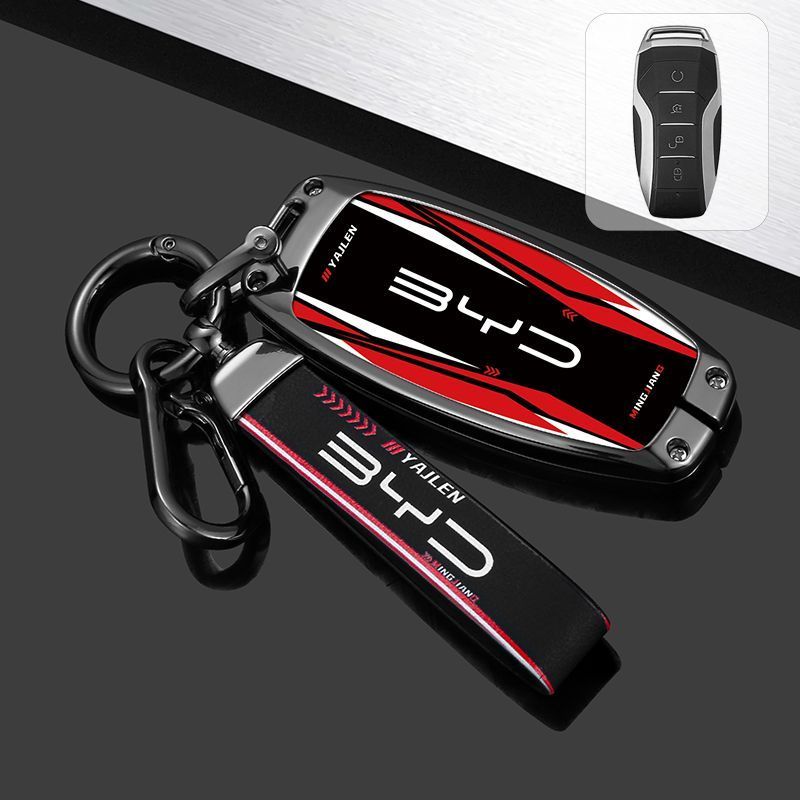 BYD Han Key Cover for 2023 Models - Compatible with Dolphin, Seagull, Song Pro, Yuan Plus, Tang, Qin Plus DMi, EV & Car Accessories - Image 1