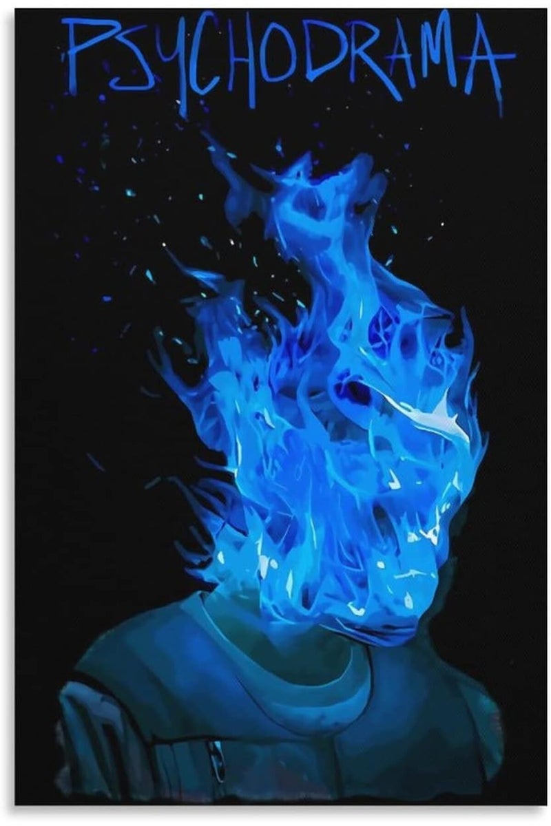 BPA® Music Poster Psychodrama Album Art Minimalist Poster Wall Art Decor Print Picture Canvas Art Poster And Wall Art Picture 12x18inch(30x45cm) - Image 1