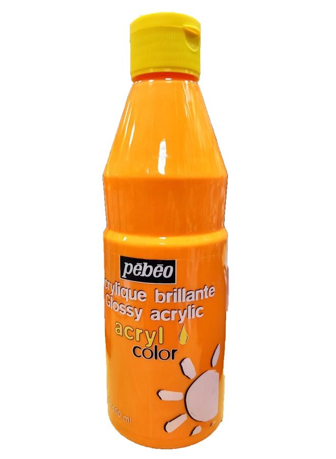 Pebeo Acrylcolor 500ml Golden Yellow