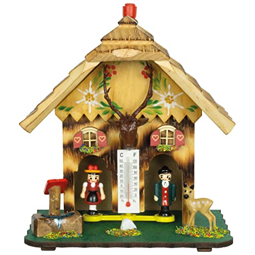 Trenkle German Black Forest Weather House TU 73 HE - Image 1