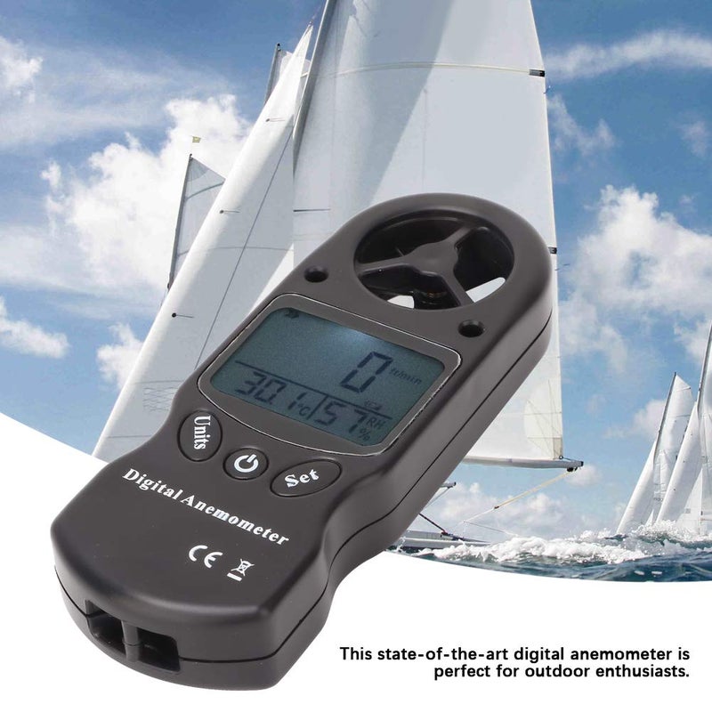 TL 300 Handheld Digital Anemometer Wind Speed Meter Thermometer Hygrometer 3 In 1 - Image 4