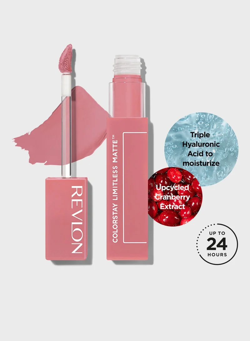 ريفلون Revlon Colorstay Limitless Matte Liquid Lipstick Strut 005 Cool