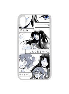 PRINTED Phone Cover FOR IPHONE XS Anime Comic Black And White