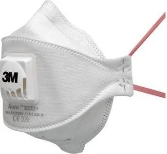 3M 9332+ Valved Dust Mask Ffp3 Aura
