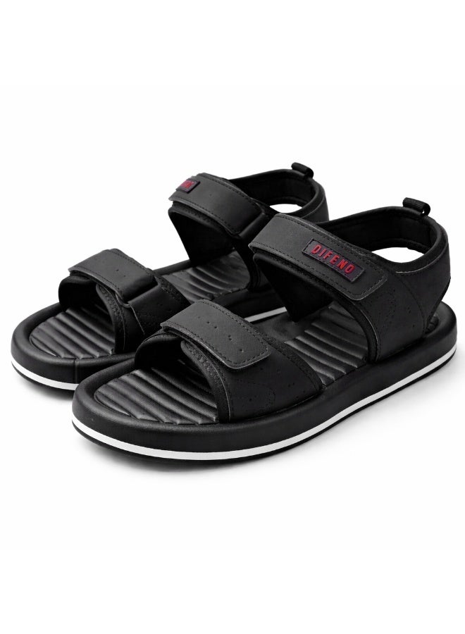 Comfortable and stylish men's sandals with a flexible orthopedic sole – lightweight and ideal for everyday wear – with adjustable straps - Image 3