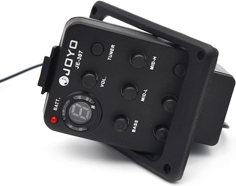 JOYO JE-307 نظام مضخم الصوت مع 5 نطاقات EQ لجيتار أكوستيك مع شاشة LCD - Image 4