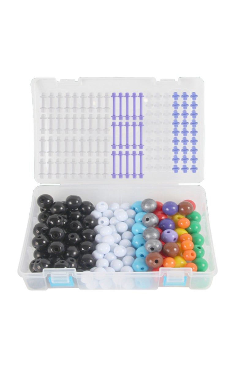 WITH BOX 267pcs Atom Structure Set Chemical Molecular Model Kit Organic Inorganic Chemistry Molecule