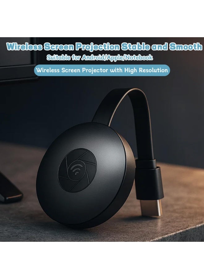 ChicVibe Wireless HDMI Display Adapter, WiFi Display Dongle, Wireless Transmitter, WiFi Dongle for TV, Display Adapter for Screen Mirroring, Compact 5.8x5.8cm Design, Easy Setup - Image 3