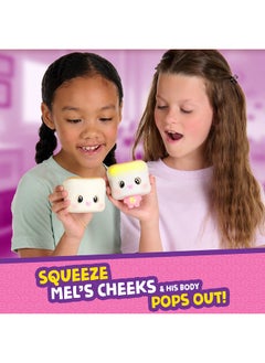WowWee My Squishy Little Marshmallow - Interactive Doll Collectible With Accessories - Mel (White)  - Image 2