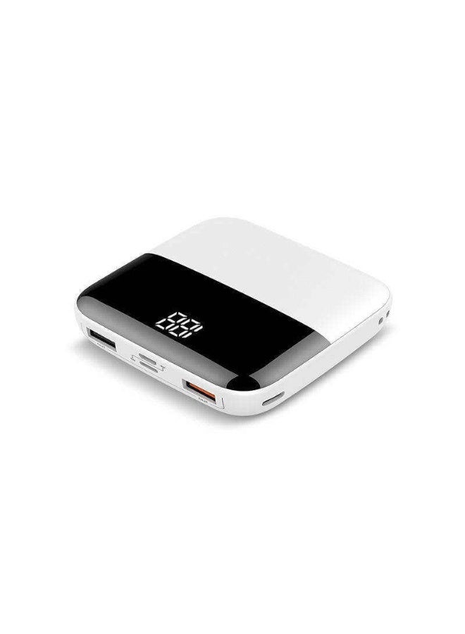 Mini Ultra-Compact 10000mAh Mini Power Bank – Fast Charging Digital Display with Type-C & USB Outputs - Image 2