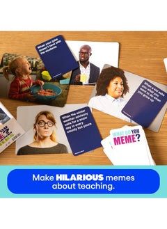 WHAT DO YOU MEME? WHAT DO YOU MEME? Teacher's Edition - The Hilarious Party Game for Teachers  - Image 2