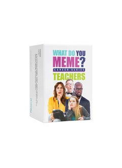 WHAT DO YOU MEME? WHAT DO YOU MEME? Teacher's Edition - The Hilarious Party Game for Teachers  - Image 1