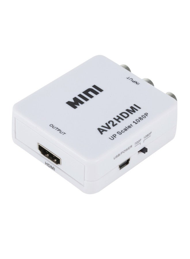 AV TO HDMI Converter AV2HDMI Support HD Output AV TO HDMI 1080p Shop-Color:Black  - Image 2