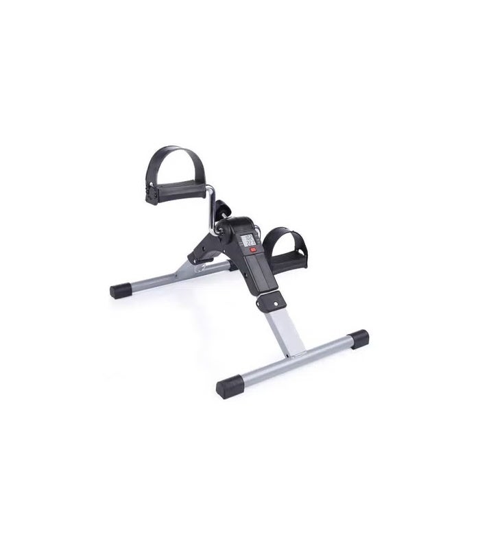 Mini Folding Exercise Bike with Foot Pedal Made of Alloy Steel and Display - Image 1