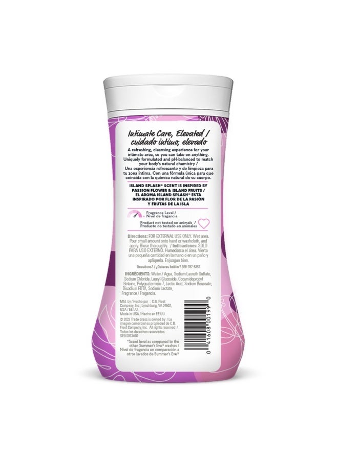 Summer's Eve Summer’s Eve 7-in-1™ pH-Balanced Cleansing Wash – Island Splash, 15 fl oz Gentle Daily Feminine Wash | Removes Odor-Causing Bacteria | Fresh, Clean & Balanced - Image 2