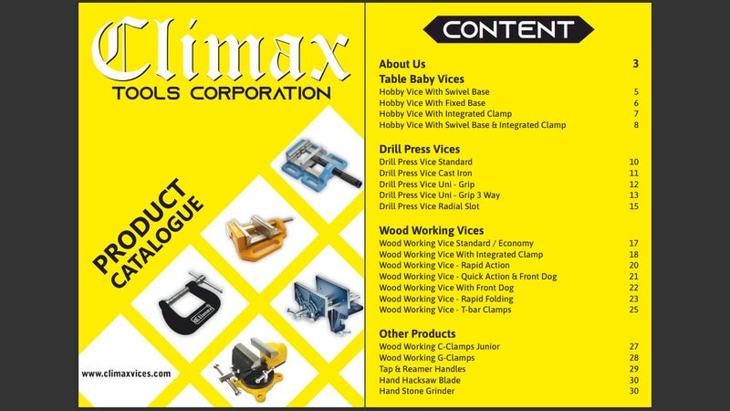 Climax C-Clamps (1.1/2 inch) - Image 5
