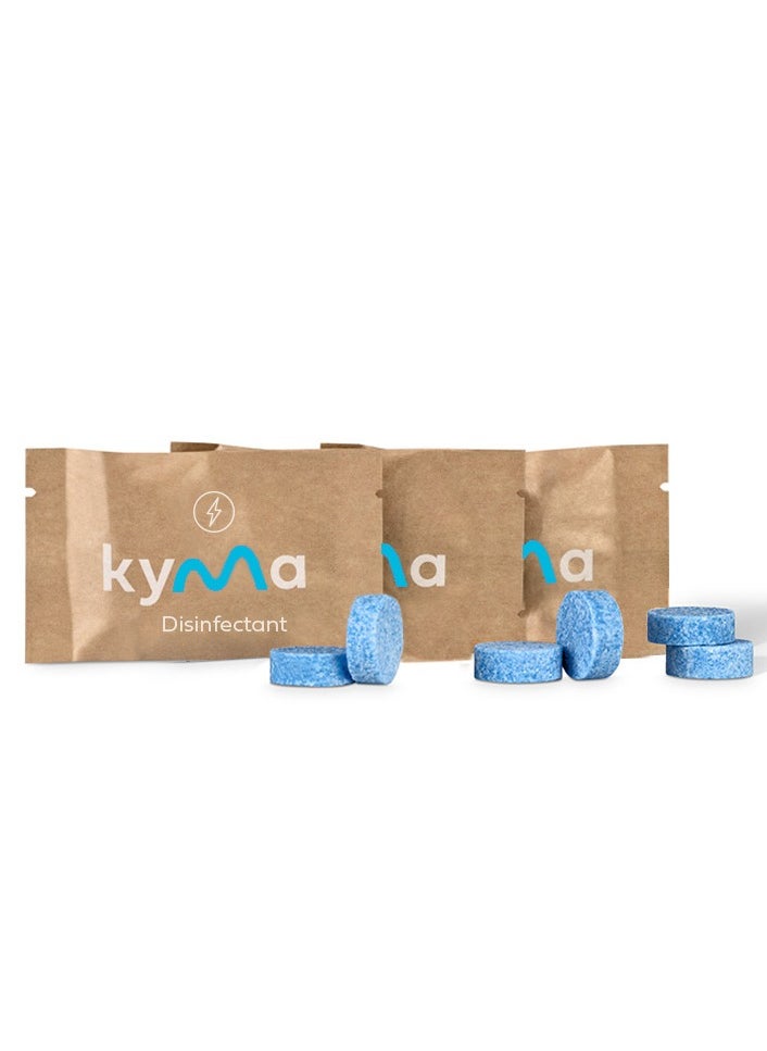 KYMA صندوق إعادة تعبئة مطهر كيما ، 1.5 لتر (يجعل زجاجة مطهر 3 × 500 مل) ، غير سامة ، صديق للبيئة ، يحارب الفيروسات والبكتيريا ، يطهر الأسطح  - Image 1