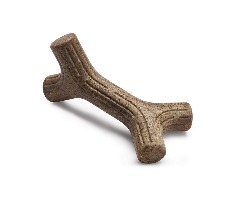 Benebone Puppy Maplestick Dog Chew Toy, Made in USA, Real Maple Wood Flavor, Small, Brown - Image 1
