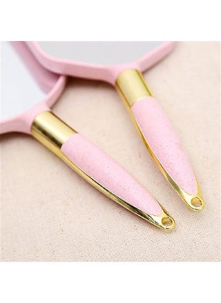 Handheld Mirror with Handle, for Vanity Makeup Home Salon Travel Use (Square, Pink) - pzsku/Z7E03AC85EEBEAD6A894DZ/45/_/1687803012/2f5b0269-3c11-4a99-ab19-dfe813019811