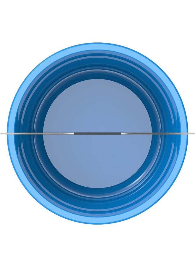 Cosmoplast دلو بلاستيكي دائري سعة 15 لتر مع مق Handle معدني - Image 4