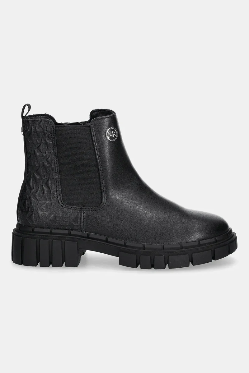 Michael Kors Monogram Chunky Chelsea Boots