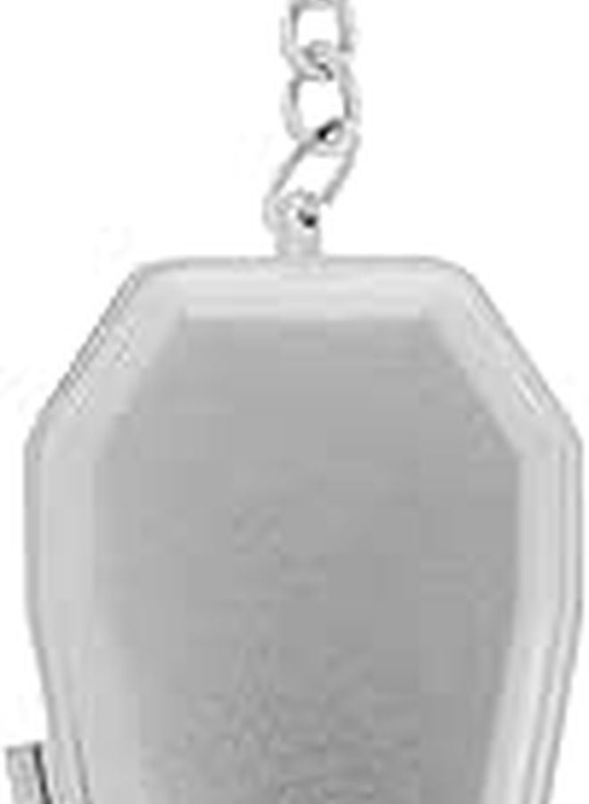 Portable Tinplate Ashtray Keychain With Lid For Camping Travel Smoke Supply Holder - Image 1