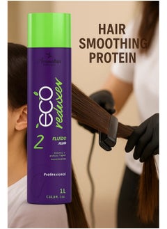 Floractive Floractive Eco Reducer Fluid 2 – Professional Hair Smoothing Treatment – 1L  - Image 4