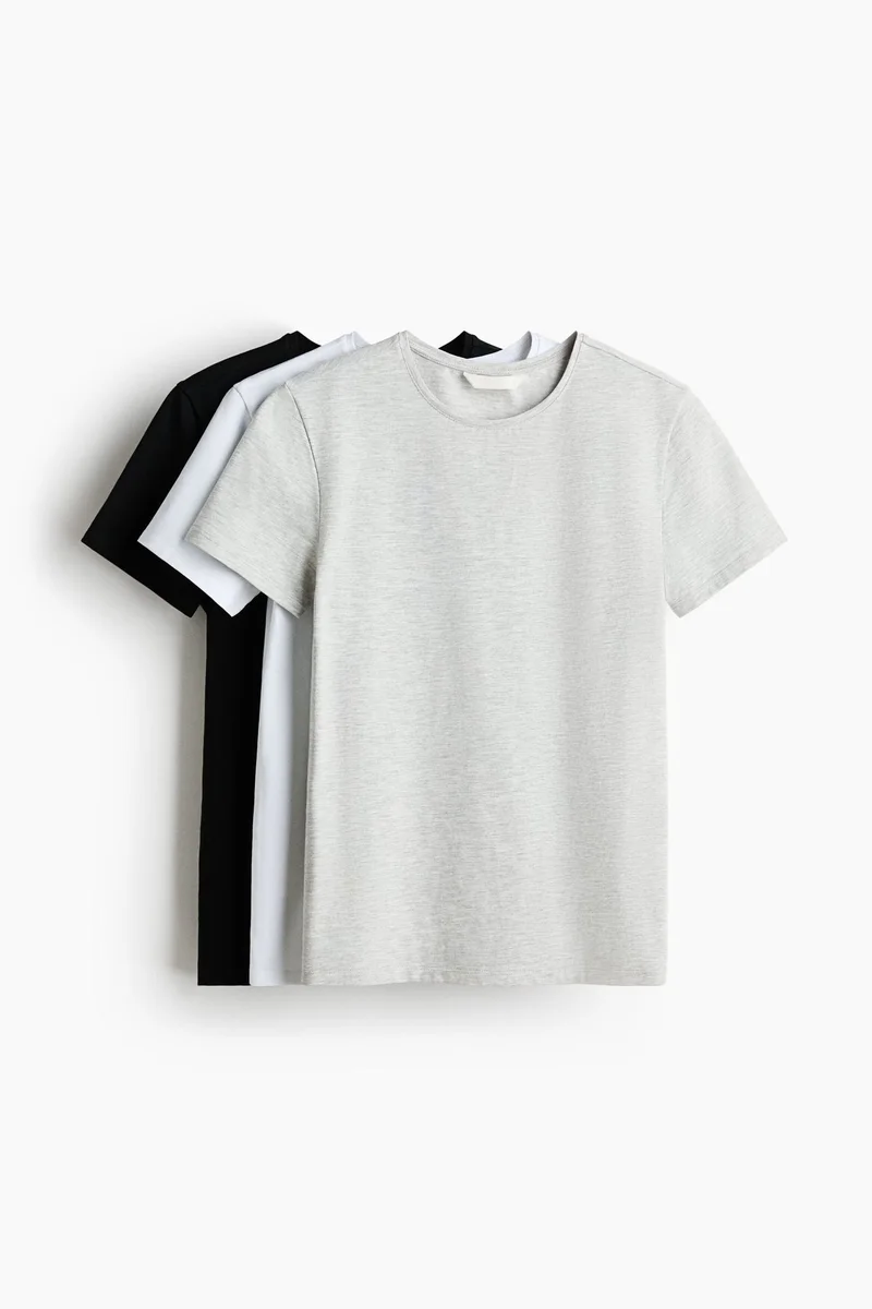 H&M 3-pack T-shirts