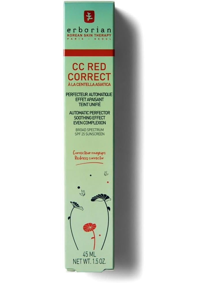 erborian Erborian CC Red Correct,  Green, 45 ML  - Image 3