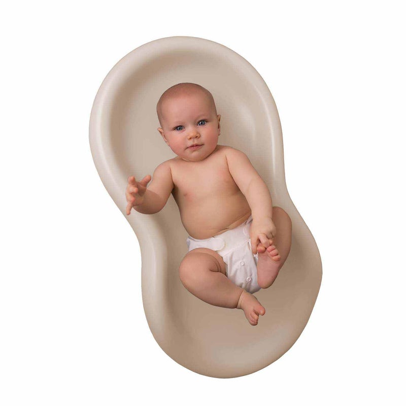 Keekaroo تغيير بيضة كيكارو للأطفال فانيلا - الأصلي صنع في الولايات المتحدة وسادة تغيير سهلة التنظيف والوحيدة ذات القشرة فوق الرغوة، impermeable تمامًا للسوائل - Image 4