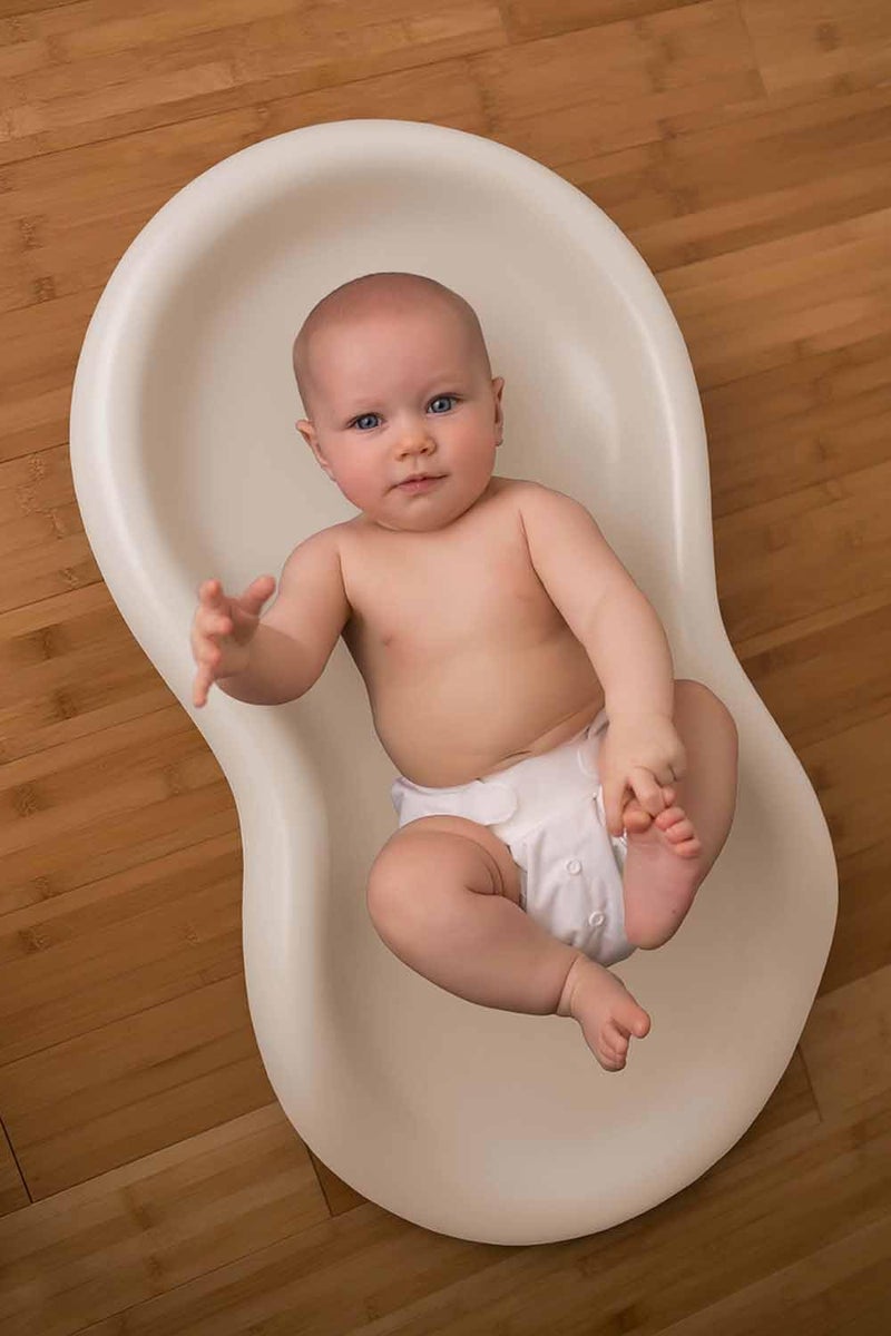 Keekaroo تغيير بيضة كيكارو للأطفال فانيلا - الأصلي صنع في الولايات المتحدة وسادة تغيير سهلة التنظيف والوحيدة ذات القشرة فوق الرغوة، impermeable تمامًا للسوائل - Image 5