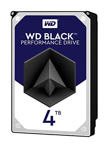 Western Digital 4TB WD Black Performance Internal Hard Drive HDD - 7200 RPM, SATA 6 Gb/s, 256 MB Cache, 3.5" - WD4005FZBX - Image 1