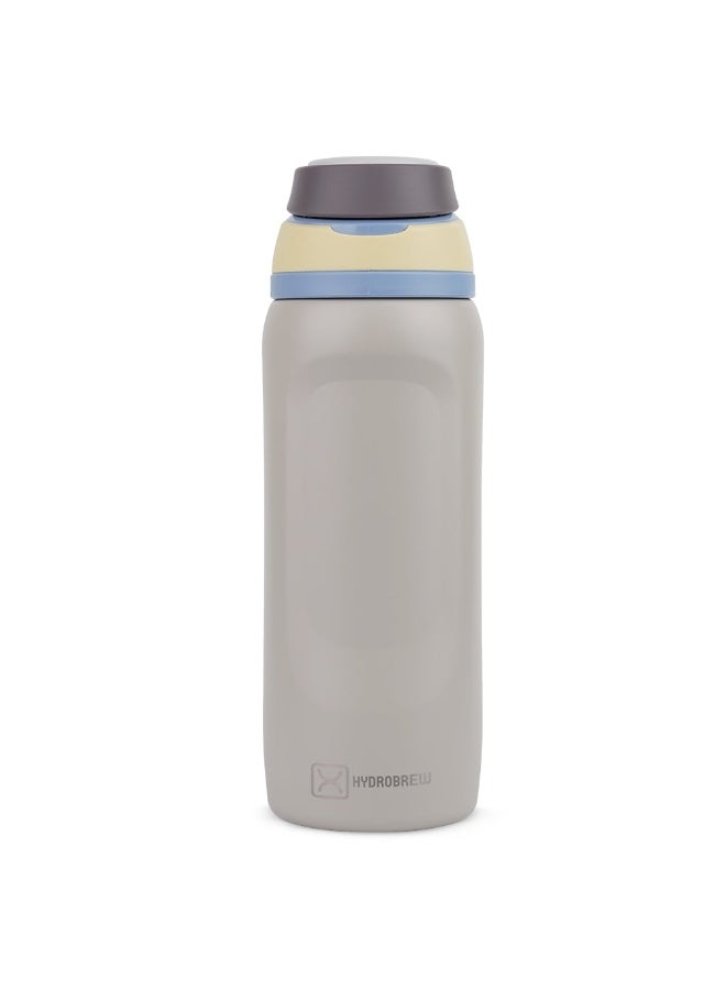 Hydrobrew Sip Switch Stainless Steel Water Bottle - Urban Stone - Image 1