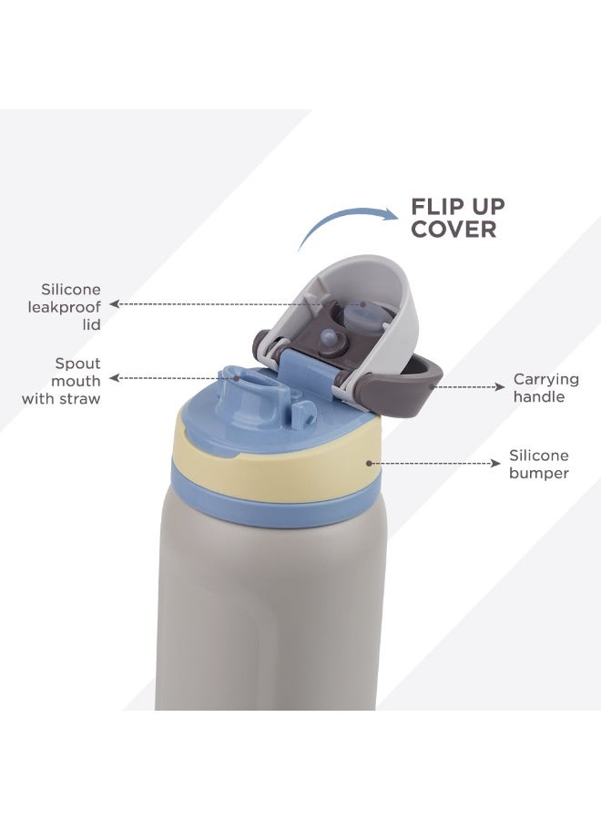 Hydrobrew Sip Switch Stainless Steel Water Bottle - Urban Stone - Image 5